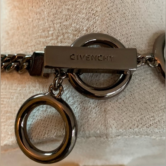 Givenchy Bronze Tone Faux Pearls and Rhinestones Necklace and Earring Set - Picture 4 of 10